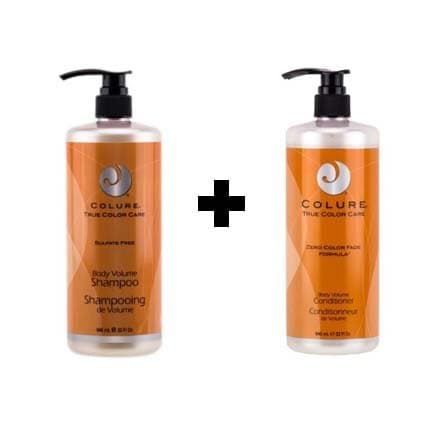 Colure Body Volume Shampoo and Conditioner 32oz. Set