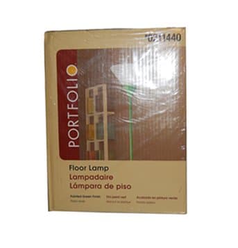 Porfolio Green Torchiere Floor Lamp, 0211440