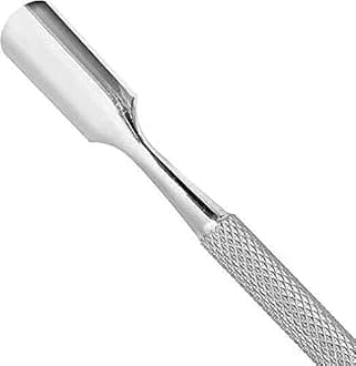 Red Square uticle Pusher Nail Art & Uv Gel Nail Polish Remover Tool for Fingernail Polish Manicure pedicure cuticle trimmer, (Nail Cuticle Cleaner), Set of 1 (Silver)