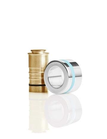 ALTERED: DOME 96% Extreme Water Saving Aerator Nozzle, Universal Size Adaptors, Lead Free Brass & Chrome Handle, Pack of 5 [Made in Sweden]