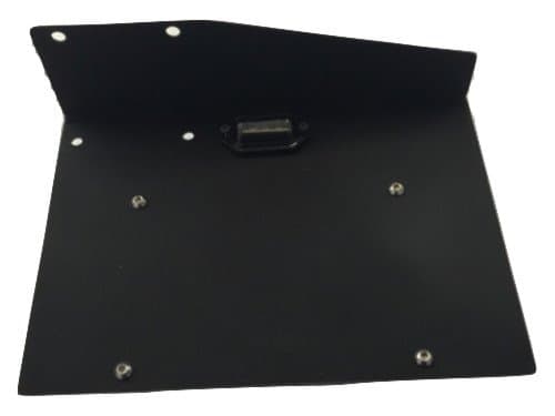 Rear License plate Bracket PJ + Light - No-drill Install - fits Military M-Series Vehicles Including M998