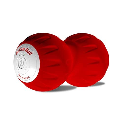 Tratac Active Ball High Intensity Vibrating Ball - Peanut Massage Ball, Red