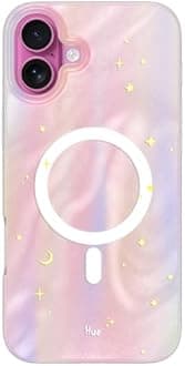 LONLI Hue - Magnetic Case for iPhone 16 Plus - [Compatible with Magsafe] - [360° Shock-Absorbent Bumper] - [Cute and Unique Phone Cover for Girls and Women] - Dreamy Night
