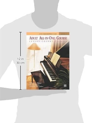 Adult All-in-One Course: Lesson, Theory, Technique Level 1 (Alfred's Basic Adult Piano Course)