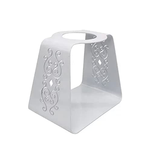 Stainless Steel V60 Reusable Coffee Dripper Holder (White)