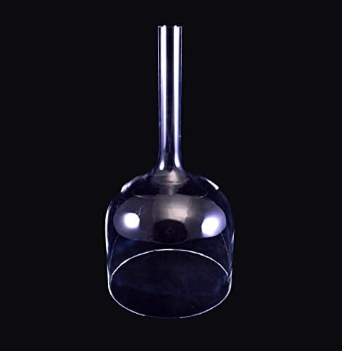 One Piece Hollow Handle Crystal Singing Bowl 6" #Crystalhh6