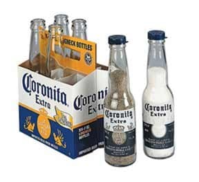 12 Salt and Pepper Shaker Caps for Corona Bottles - Make your own Shakers for Coronita Bottles
