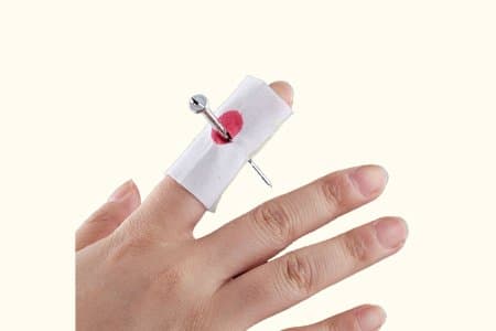 TTWG Nail Through Finger Practical Joke Kit