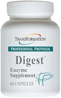 TRANSFORMATION THE GENESIS OF GOOD HEALTH Enzyme - Digest Wellness Supplement Capsules, Supports Digestive & Immune System Health, Aids Digestion of Lipids to Enhance Performance of Pancreas and Liver