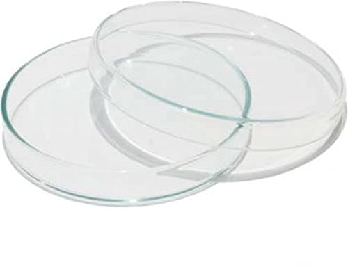 D&A Borosilicate Glass Petri Dish 75mm Pack of 2