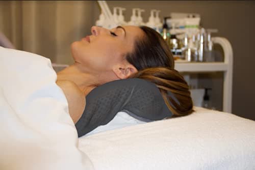 Spry Recovery Pillow | Supportive | Contouring Pillow with Adaptive Flo-Form Technology | Great for Special Needs Patients (Light Grey)