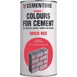 Cementone Colours For Cement - Brick Red 1kg