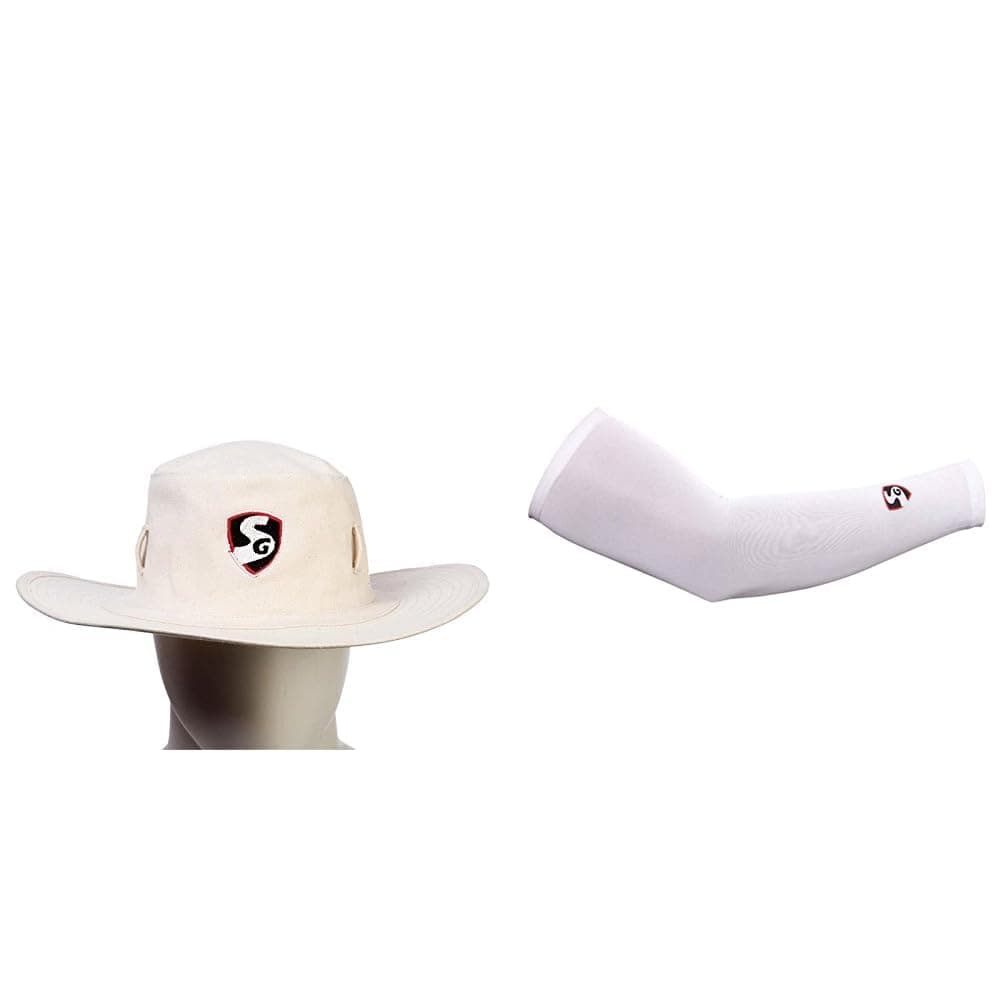 Panama Supreme Cap (White) Century Sleeves, (White, Large)