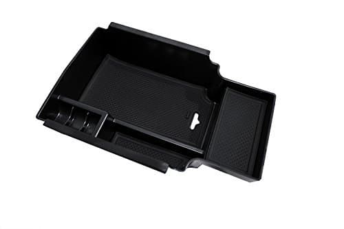 VesulCenter Console Armrest Storage Box Compatible with Honda Civic 2012 2013 2014 2015 ABS Tray Insert Organizer Glove Pallet
