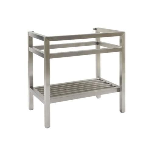 MIR3219RSS 32" Stainless Steel Bathroom Console Sink Base