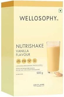 Oriflame Nutrishake Vanilla Shake 500gm Wellosophy