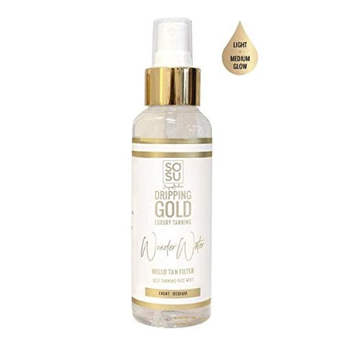 Sosu Dripping Gold Luxury Tanning Wonder Water Light/medium