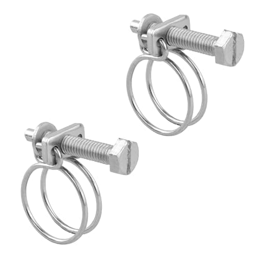 Pisces Double Wire Hose Clips to fit 25mm (1in) Pipe