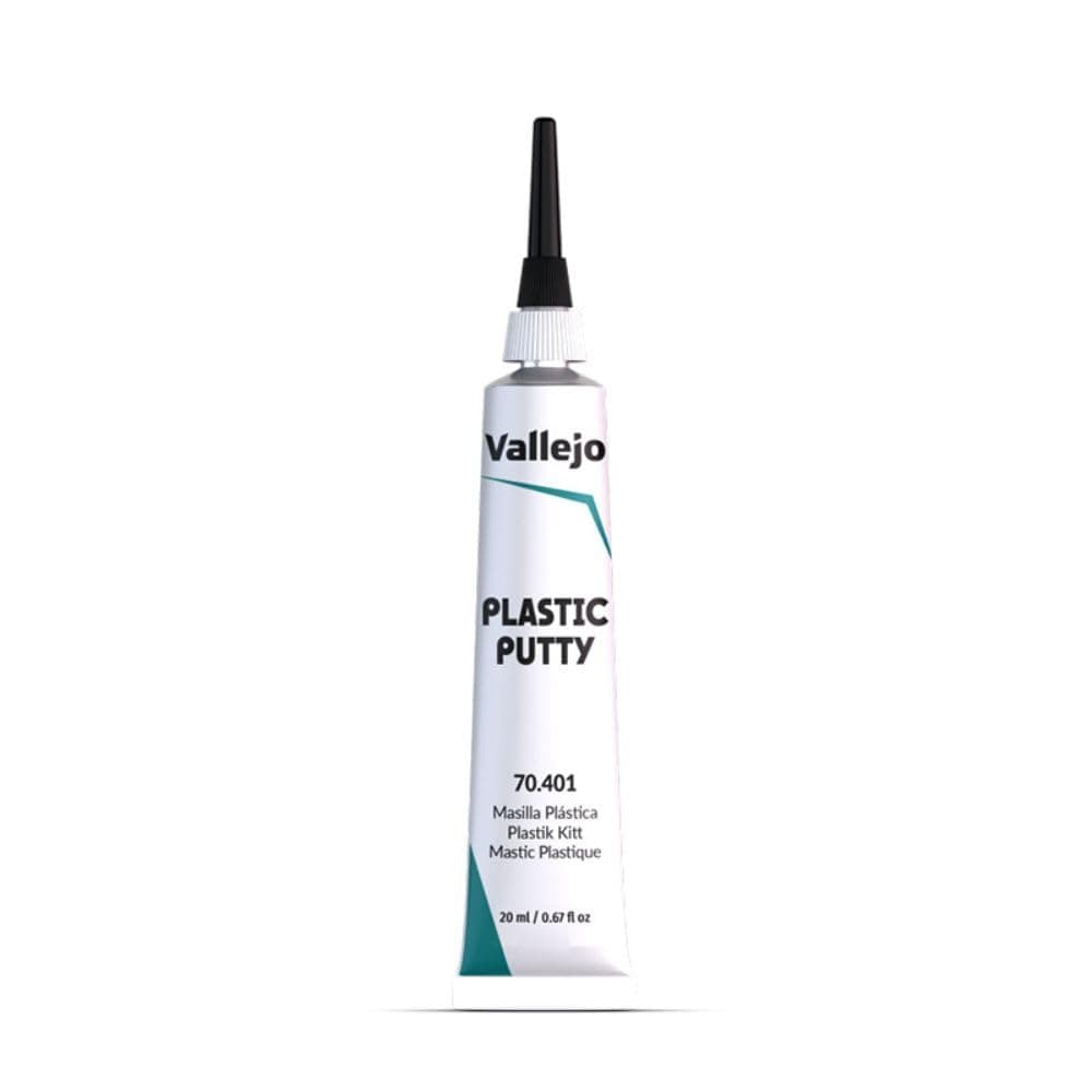 Plastic Putty 20 ml (0.67 fl.oz.) | White, Opaque, Consistent Finish