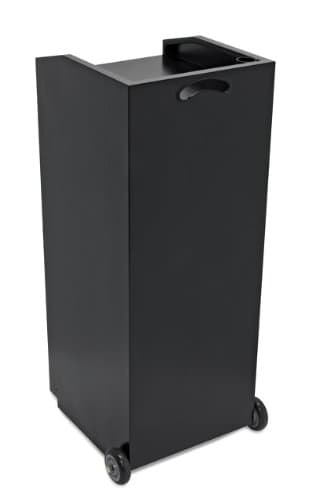 Valet Podium Stand, 18"Dx16"Wx41"H, 100 Hook, Digital Lock Key Panel, Locking Cash Drawer w/tip Slot