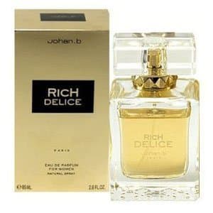 Johan B. Rich Delice for Women Eau De Parfum Spray, 2.8 Ounce by Camrose Trading Inc. DBA Fragrance Express - DROPS