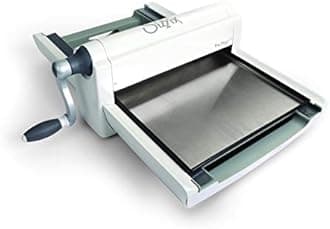 Sizzix 660550 Big Shot Pro Cutting/Embossing Machine with Standard Accessories, Large, White and Gray