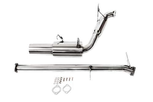 CarXX Axleback Exhaust System for NA Mazda Miata MX-5 1.6L 1989-1993 Stainless Steel 4 Inch Tip Catback Exhaust System with Gaskets and Hardware