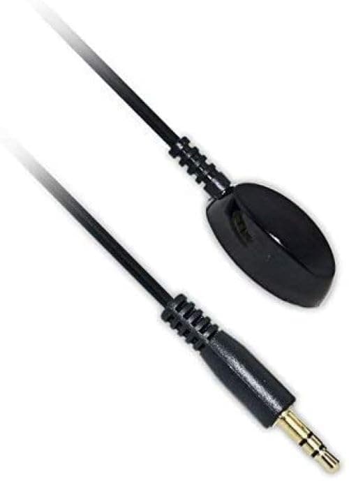 9ft 3.5-5v 38/56kHz Infrared External IR Remote Extender Cable for HD/DVR, Cable Box, DTA (Digital Terminal Extender) mini Box, HDMI Extender Kits with Active 3.5mm IR Port