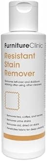 Furniture Clinic Resistant Stain Remover | Remove Stubborn Tea, Coffee & Urine Stains | For Upholstery, Carpet, Furniture, Fabric, Textiles & More | Strong Cleaner for All Fabrics | (4.2oz / 125 ml)
