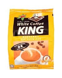 Chek Hup 3 in 1 Ipoh White Coffee King (Rich & Strong) 600g (15 bags x 40g)