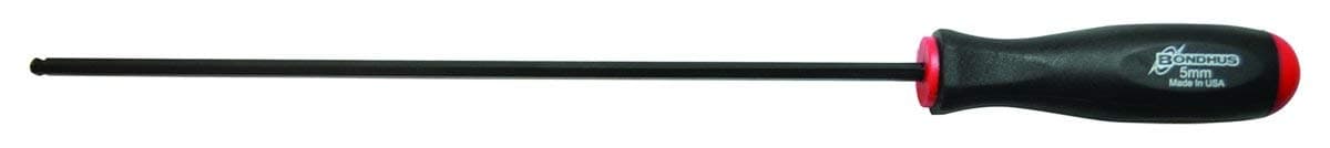 Bondhus 3752 Extra Long 2.0mm Ball End Screwdriver w/ProGuard Finish, multi, one size