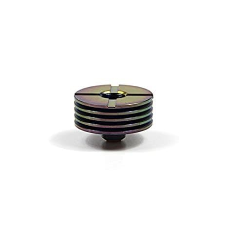 RAYEE510 Finned 25mm Heat Sink Adaptor for Atomizers (Rainbow)