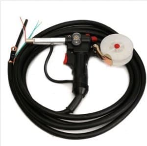 DC24V &Millers MIG Spool Gun Push Pull Feeder Aluminum Welding Torch with 5m Cable
