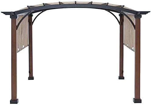 Ontheway Replacement Sling Canopy for for A+R Freestanding Pergola Sold at Lowe's,10x10ft #L-PG152PST-B (Size: 200" (L) x 103" (W)) Beige