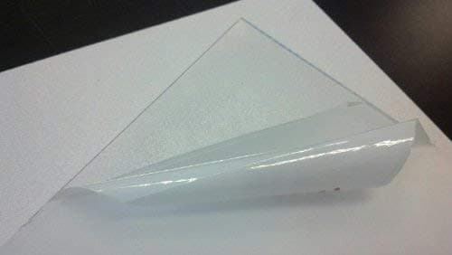 Lexan Polycarbonate Sheet 1/8 Inch Thick Clear 12 x 12 Nominal – Clear Polycarbonate Panel, Transparent Plastic Sheet, Thermoplastic Panel, Thin Rigid Plastic, Acrylic Plexiglass Sheets Alternative