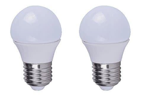 LED Bulb, Appliance Bulb For Refrigerators, 450 Lumens, 5 Watts, 2 Pack, Bright White (5000K), A15 Style Bulb, Not Dimmable, 40W Equivalent