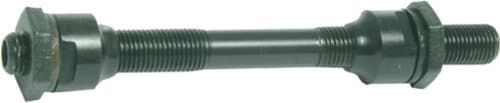 Pieper Hollow Front Wheel Axle Steel M9x1 Coupling with Cones, SPACER Bushes, U-Bolt and Locking Nut Length 8 mm