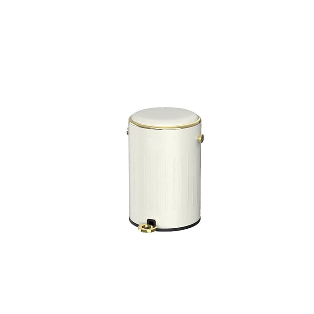 YUHOME Trash Can. Stainless Trash Can With Lid And Foot Pedal Stainless Steel Trash Can With Lid, for Kitchen