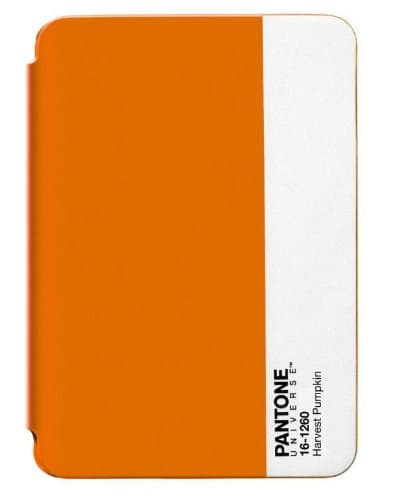 Case Scenario Pantone Universe Harvest Pumpkin Standing Book Case for iPad Mini
