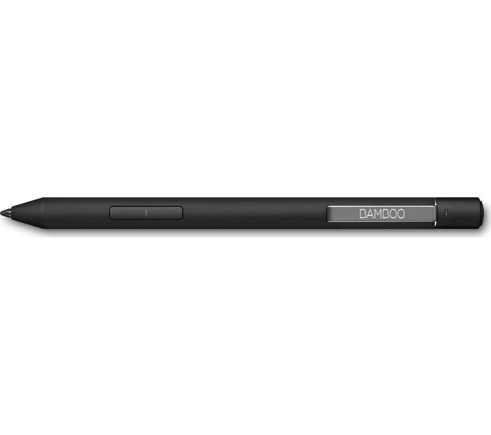 Wacom Bamboo Ink Smart Stylus in Black, Optimised for Windows Ink/Active Touch Pen for Pen-Enabled Windows 10 Touchscreen Input Devices