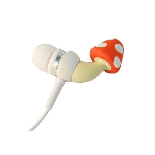Crazy Earphone Kinoko/ You will be Starr, if this earphone is attached and you walk along a town.