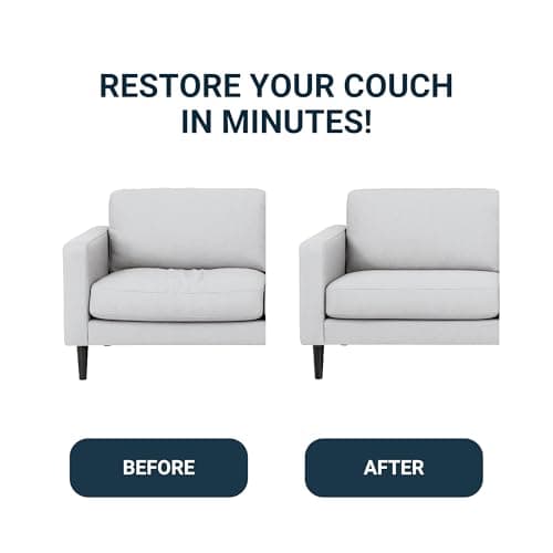 House2Home 25" Sofa Upholstery Spring Replacement Kit 4pk Springs, Clips, Wire for Furniture Chair Couch Repair, Includes Instructions