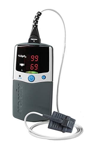 Nonin PalmSat 2500 Oximeter Without Alarms - Neonatal Wrap Sensor 3 ft (Patient Less Than 4.4 pounds) 8001J