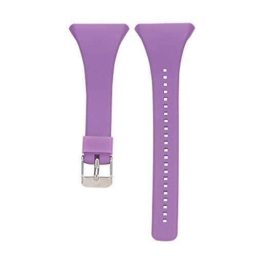 EXMART for Polar FT4/FT7 Band, Replacement Wristbands Silicone Watch Band Strap for Polar FT4/FT7 Heart Rate Monitor (Purple)