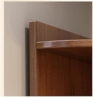 KIRANDY Home Solid Wood Corner Cabinet, Corner Storage Shelf for Living Room Bedroom (Color : 5layers White 30x30x150cm)