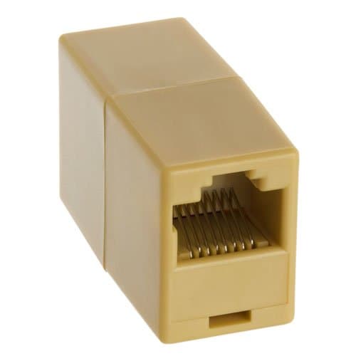 RJ45, 8P8C, (Straight) Telephone Inline Coupler