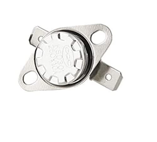AMAZOR KSD301 THERMOSTAT 115°C TEMPERATURE THERMAL SWITCH |Thermostats,10A 250VAC Loose Bracket Flat Terminal Ceramic KSD