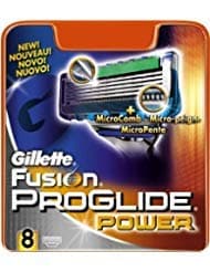Gillette Fusion Proglide Power 8-pack Razor blades 100% ORIGINAL Genuine by Pro