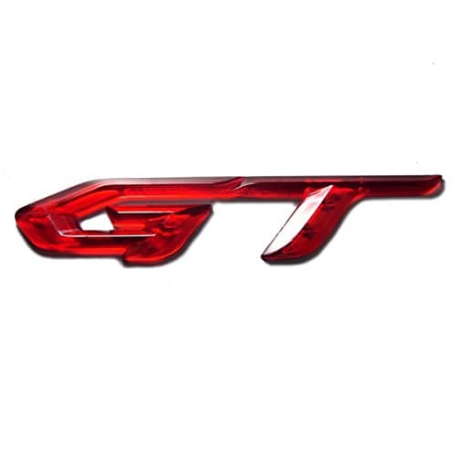Detailpart Gt 3d Clear Red Type Emblem Sticker for All Car