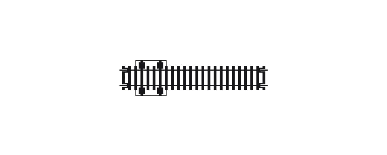 Hornby R618 00 Gauge Double Isolating Track